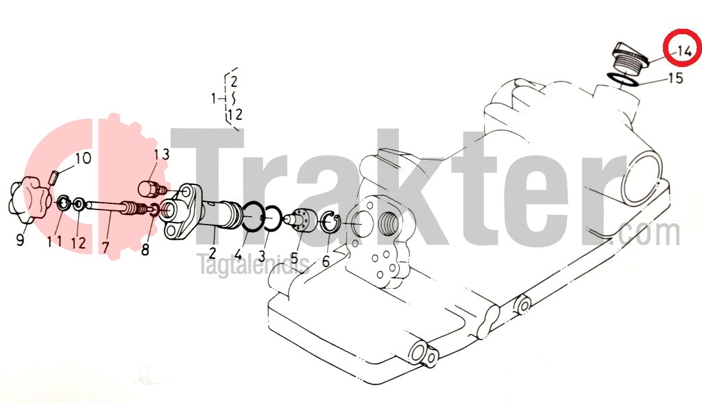CAP HYDRAULIC OIL ORIGINAL KUBOTA