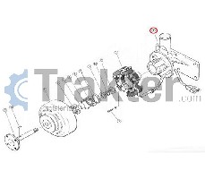 WASSERFLANSCH MAGNETZÜNDER ORIGINAL KUBOTA 15372-64360 15372-64362