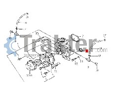 WASSERFLANSCH WELLENDICHTRING O-RING ORIGINAL ISEKI 6213-614-002-00