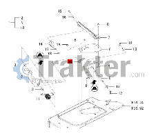 SENSORARM KUNSTSTOFF ORIGINAL ISEKI 1810-652-002-00