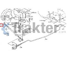 TESTA ASTA ORIGINAL KUBOTA 34550-15582