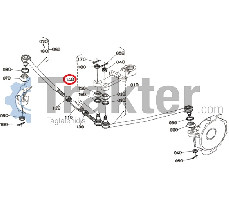 TESTA DEL TIRANTE VOLANTE DESTRA 34670-44780 38440-44780 OEM