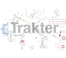 SPURSTANGENKOPF RECHTS 34670-44780 38440-44780 OEM