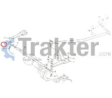 ROD TIE END RIGHT ORIGINAL KUBOTA h6670-56500 66591-56834 66711-56540 66711-56541