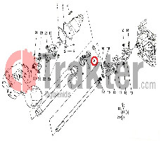 ALBERO 4WD BUSSOLA PLASTICA ORIGINAL KUBOTA 66591-57120 66591-57124