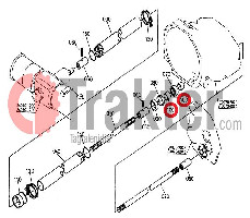 ΑΞΟΝΑ 4X4 ΠΙΣΩ ΜΠΑΓΑ ORIGINAL KUBOTA t1420-14680 53582-53520