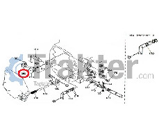 ALBERO DI SELEZIONE CLIP ORIGINAL KUBOTA 34070-15310