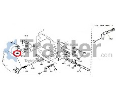 ALBERO DI SELEZIONE CLIP ORIGINAL KUBOTA 34070-15310