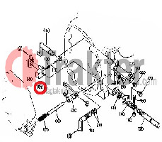 ΑΞΟΝΑ ΕΠΙΛΟΓΕΑ STOP ORIGINAL KUBOTA 34070-15320