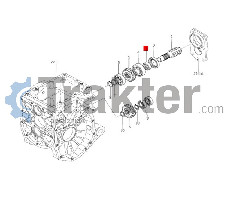 BUSH SHAFT PTO ORIGINAL ISEKI 1427-212-003-00 1427-212-003-20