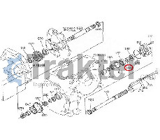ABSTANDSHALTER PTO-WELLE ORIGINAL KUBOTA 35340-25350