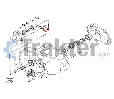 BULLONE TAPPO INVERSIONE ALBERO ORIGINAL KUBOTA 01123-50820