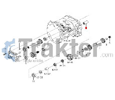 GETRIEBEWELLE MUFFE ORIGINAL ISEKI 1560-220-004-10