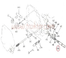 ALBERO MOTORE 4X4 34070-15346 OEM 34070-15344 OEM 34070-15340 OEM