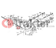 EJE DE FRENO DERECHO 6h010-17970 OEM