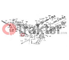 ALBERO FRENO SINISTRA 6h010-17970 OEM