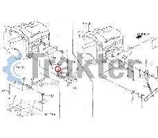 WELLE 4X4 O-RING ORIGINAL ISEKI V720-103-502-40-L
