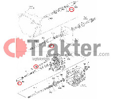 ΑΞΟΝΑΚΙ ΜΠΡΙΖΝΤΕΡΕΚ ΜΟΥΦΑ ORIGINAL KUBOTA 6c040-13663