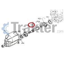 ALBERO CAMBIO 4X4 ORIGINAL KUBOTA 37410-75510