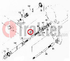 ACHSE 4X4 ORIGINAL KUBOTA 34050-14630