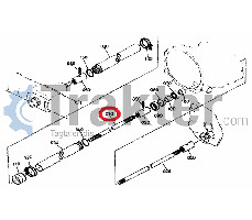 ACHSE 4X4 ORIGINAL KUBOTA 34050-14630