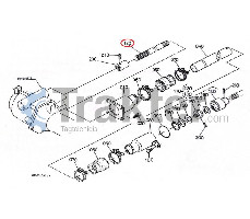 ACHSE 4X4 ORIGINAL KUBOTA 67910-57210