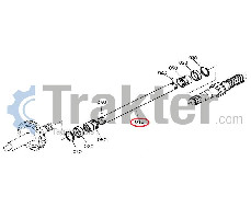 EJE 4X4 KUBOTA ORIGINAL 67955-13710 67955-13712