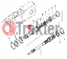 ALBERO ELICA SECONDO DISCO 31351-21350 OEM