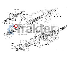 SHAFT PROPELLER ORIGINAL KUBOTA 37150-21510 37150-21513 TC110-21513