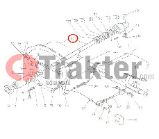 ALBERO DI TRASMISSIONE ORIGINAL KUBOTA 66711-14110