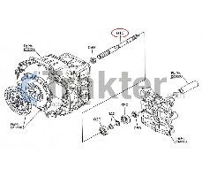 ANTRIEBSWELLE ORIGINAL KUBOTA 6A700-13312 6A700-13313