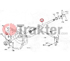 ALBERO DI TRASMISSIONE ORIGINAL KUBOTA 67980-14110