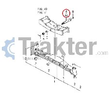 ASSE DI ROTAZIONE DIFFERENZIALE ANTERIORE ORIGINAL ISEKI 1728-433-001-00