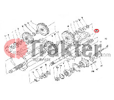 ΑΞΟΝΑΣ PTO 37150-25310 OEM 37150-25317 OEM