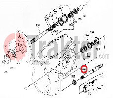 ALBERO PTO ORIGINAL KUBOTA 34050-23700