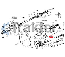 ΑΞΟΝΑΣ PTO ORIGINAL KUBOTA 34070-23700