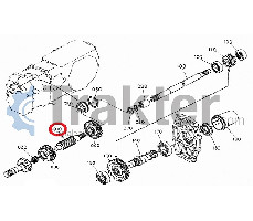 PTO-WELLE ORIGINAL KUBOTA 37410-16110