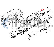 PTO-WELLE ORIGINAL KUBOTA 66706-14710