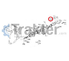 ALBERO PTO ORIGINAL KUBOTA 67950-14570