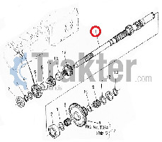 CAJA DE ENGRANAJES 2da KUBOTA ORIGINAL 67950-14110