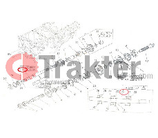 ΑΞΟΝΑΣ ΣΑΣΜΑΝ 4Χ4 ORIGINAL KUBOTA 66611-14810 66611-14814