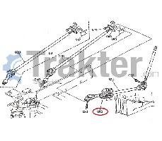 VOLANTE ALBERO COPERCHIO ORIGINAL KUBOTA 34070-43330
