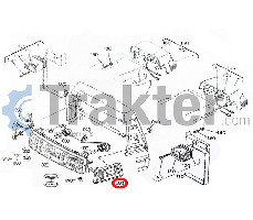 LIGHTS LENS LEFT ORIGINAL KUBOTA 34070-99080 h3400-99080