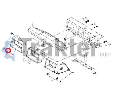 LIGHTS LENS RIGHT ORIGINAL KUBOTA 31351-93520