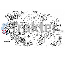 LENTES DE LAS LUCES DE LA DERECHA KUBOTA ORIGINAL t0070-99070
