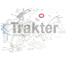 LIGHTS LENS REAR ORIGINAL KUBOTA 37410-52240
