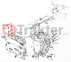 WATER PUMP AXIS SHAFT 15321-73481 OEM