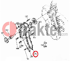 WATER PUMP GASKET 1a021-73430 OEM 17331-73430 OEM 17326-73430 OEM