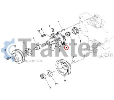 WATER PUMP GASKET ORIGINAL KUBOTA 15531-73430 15676-73430