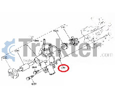 WASSERPUMPE DICHTUNG ORIGINAL KUBOTA 16261-73430